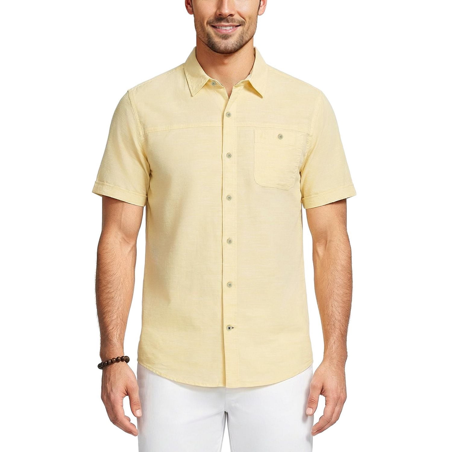 IZOD CHANDAIL DOCKSIDE CHAMBRAY MC TISSÉ