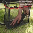 thumbnail image 3 of MesaSe Table Net Bag Outdoor Camping Foldable Barbecue Tool Storage Mesh Pouch Desk Basket Accessory Beach Garden Patio Kitchen, 3 of 9