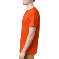 thumbnail image 3 of Hanes T-Shirts à Col Ras du Cou ComfortSoft pour Hommes, Lot de 4, L, Orange, 3 of 5