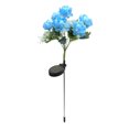 thumbnail image 2 of PEONAVET Plastics Floor Lamp Outdoor Solar Peony Flower Lantern 7 Heads LED Simulation Flower Waterproof Lights For Garden Decoration In Paths Yards And Terraces, 2 of 6