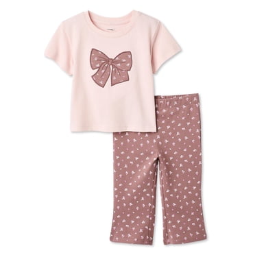 George Baby Girls' Two Piece T-Shirt and Pant Set