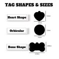 thumbnail image 5 of 1pc Lovely Liya example  Custom Name and text Pet Nameplate Personalized Dog Tags Engraving ID Tag Pet ID Name Collar Tag, 5 of 5