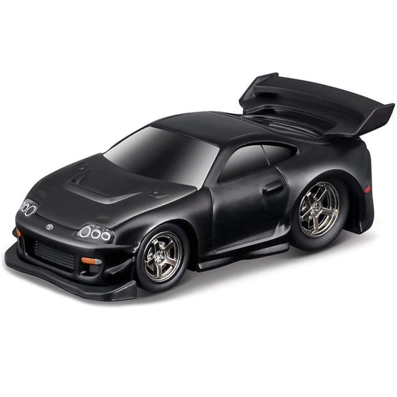 1995-97 Toyota Supra (MK4) Matt Black 1/64 Diecast Model Car by Muscle Machines
