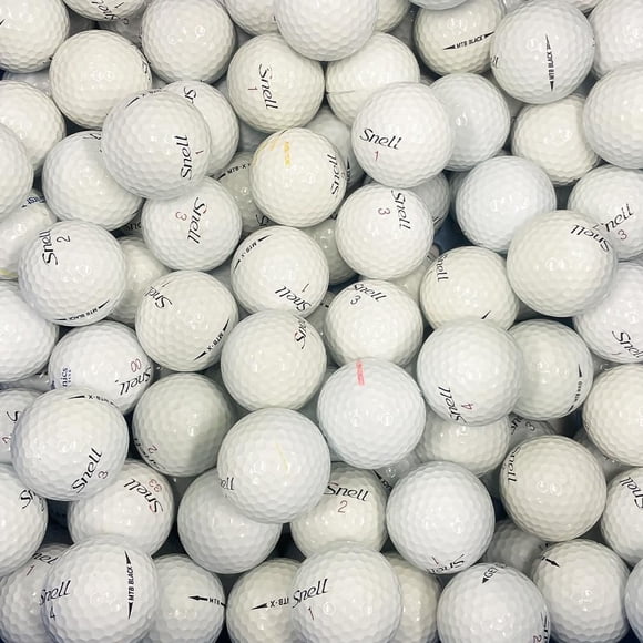 Mulligan - 75 balles de golf récupérées Snell AAA, Blanc