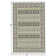 thumbnail image 2 of Casavani Handblock Printed Cotton Area Rug Hallway Stair Runner Area Carpets, Gray 3x20 Feet, 2 of 5
