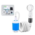 thumbnail image 1 of Douche de Camping Portable avec Pompe USB Rechargeable, Douche de Camp Extérieure, Pompe de Douche Électrique Rechargeable pour la Randonnée, le Lavage de Voiture, le Bain d'Animaux, 1 of 8