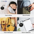 thumbnail image 5 of Sonic Alert SA-SBP100B Sonic Shaker Vibrating Travel Alarm Clock - Black, 5 of 5