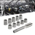 thumbnail image 2 of Ensemble d'Outils Essentiels M10 X 1 0 pour des Réparations Rapides Incluant Dix Écrous en Acier Inoxydable Plus un Robinet en Acier à Grande Vitesse Compatible, 2 of 8