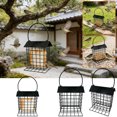 thumbnail image 1 of Miogawg Birds Metal Feeder Hanging Feeders Viewing Window For Garden Yard Decoratio, 1 of 9