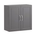 thumbnail image 2 of SoBuy FRG231-DG,Wall Storage Cabinet Unit with Double Doors,Kitchen Bathroom Wall Cabinet,Garage or Laundry Room Grey, 2 of 6