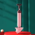 thumbnail image 4 of Powerful Toilet Plunger for Clogged Drains - Heavy Duty Suction Cup Unclogs Bathroom Pipes Fast, 4 of 9