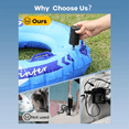 thumbnail image 4 of Mini Electric Air Pump for Inflatables Portable Air Mattress Pump Rechargeable Air Pump for Pool Floats Sleeping Pads, 4 of 6