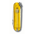 thumbnail image 2 of Victorinox Classic SD 7 Function Translucent Yellow Pocket Knife, 2 of 4
