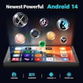 thumbnail image 2 of Lecteur MP3 Amélioré de 160 Go avec Bluetooth et Wi-Fi, Lecteurs MP3 et MP4 Android 14 OS avec Écran Tactile de 4 Pouces et Haut-Parleur, 3 Go de RAM et 32 Go de ROM, Lecteur de Musique 2500 mAh avec Spotify, Audible, Amazon Music, Play Store, 2 of 10