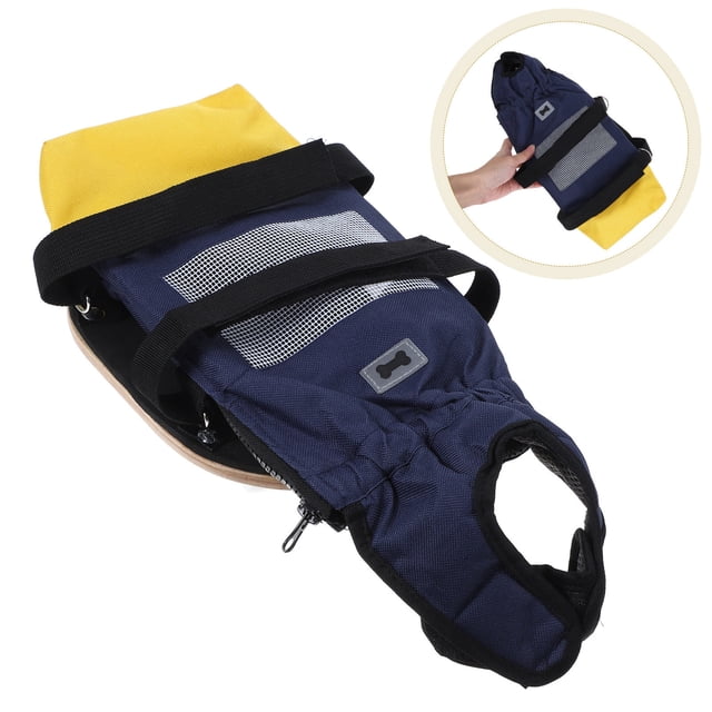 WRITWAA Pet Trolley Bag For Dogs Wheelchair For Old Disabled Dogs Mobility Scooter Breathable Fabric For Walking