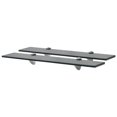 thumbnail image 1 of vidaXL Floating Shelves 2 pcs Glass 60x10 cm 8 mm, 1 of 4