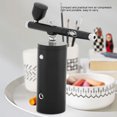 thumbnail image 3 of Spptty Air Compressor, Spray Air Brush Gun, 0.3mm Black Mini Air Compressor Spray Gun Airbrush Set 7CC Capacity Set, 3 of 9