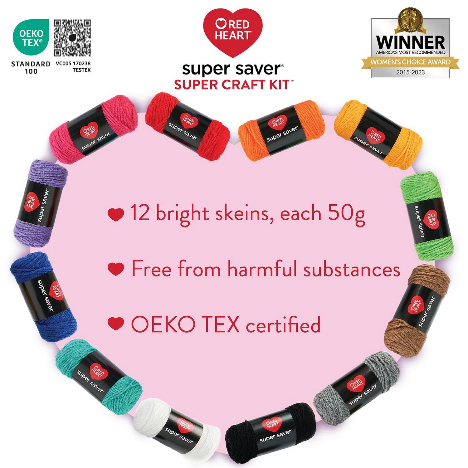 "Red Heart® Kit de Super Bricolage Super Saver®"