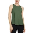 thumbnail image 1 of Timegard Camisoles d'Entraînement pour Femmes Col Rond Chandails de Course Athlétiques Décontractés Couleur Unie Sans Manches, 1 of 7