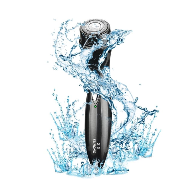 Feltree Rasoirs pour Hommes, Rasoirs pour Hommes Étanches/rechargeables, Rasoir pour Hommes Lames de Tête Portable Voyage