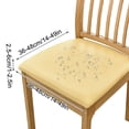 thumbnail image 4 of Birdeem Leather Seat Covers, High Chair Cover, Solid Color Brushed High Elastic Chair Cover Soft and Comfortable Chair Seat Cover -Proof And- Chair Slipcover Suitable for Dining Chair, 4 of 7