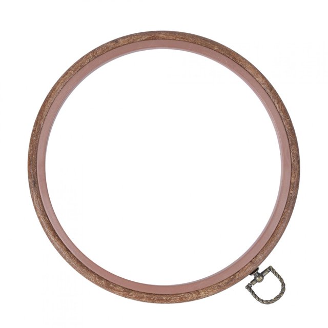 Cadre Photo Point de Croix Broderie Cercle Main Couture Kit Accessoires d'Artisanat