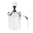 thumbnail image 2 of Stainless Steel Milk Frother Espresso Maker Creamer Kitchen Tool400ml, 2 of 8