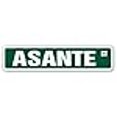 thumbnail image 2 of SignMission SS-ASANTE 4 x 18 in. Childrens Name Room Street Sign - Asante, 2 of 4