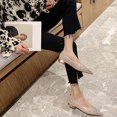 thumbnail image 3 of fastboy 2 Pcs Chaussures Époustouflantes Cuir Texture Riche Chaussures Résistantes à l'Usure pour Mocassins Lot de 2/lot Chaussures Confortables pour Cour champagne 36.1, 3 of 6