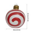 thumbnail image 5 of Décoration de Noël en PVC Bonbon Gonflable 60cm, 5 of 5