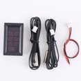 thumbnail image 1 of Dual Display Digital Thermometer Celsius Temperature Sensor with Probe, 1 of 10
