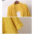 thumbnail image 4 of Manteau d'Été pour Femmes en Coton et Lin, Veste Ample Mi-Longue, 4 of 6