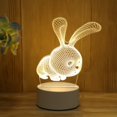thumbnail image 2 of MesaSe Valenties Day 3D Night Light Creative Novelty LED Decorative Gift Table Lamp, 2 of 10