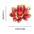 thumbnail image 3 of TopLLC Home Decor Flower Bouquet Magnetic Fridge Stickers Refrigerator Magnets Resin Flower Adhesive Decorations Realistic Flower Magnets Fridge Accessory Kitchen Decoration Magnetic Fridge Stickers, 3 of 7
