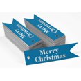 thumbnail image 2 of Inkdotpot Silver Foil Paper Hang Tags Merry Christmas Favor Tags 50 Pieces, 2 of 6