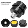thumbnail image 3 of Transemion Oilless Air Compressor Inflow Metal Housing Intake Noise Reducer Muffler Vacuum Pump Accessories Replacing Parts 13mm 1Set, 3 of 6