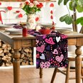 thumbnail image 1 of Suncoda Tablecloth Tablecloth, Valentine's Day Flower Table Flag Holiday Party Kitchen Living Room Decorative Tablecloth Linen Printing Tea Table Cloth, 1 of 8