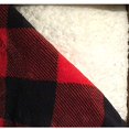 thumbnail image 2 of Sunbeam Electric Throw - Reversible Imperial Plush with Sherpa - Premium Sherpa and Ultra Soft with 3 Heat Settings and 3 Hour Auto-off, Plaid Red and Black on White Sherpa, 50 x 60, 2 of 4