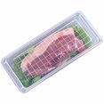 thumbnail image 3 of Freezer Container Clear Food Storage Container with Drain Plate & Lid for Fish, 3 of 10
