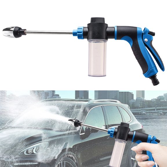 Dvkptbk Lavage de Voiture à Haute Pression Pulvérisation d'Eau Allonger Outil de Lavage de Voiture Outil de Jardin Tuyau de Jardin Portable Buse Fournitures de Bureau