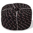 thumbnail image 1 of vidaXL Marine Rope Polypropylene 6 mm 100 m Black, 1 of 1