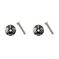 thumbnail image 4 of bedienty MUQZI Housse de Casque de Roulement de Bicyclette Ensemble de Bol en Alliage d'Aluminium Capuchon Supérieur Externe de Vélo Remplacement Réparation Extérieur Type 4 2Ensemble, 4 of 6