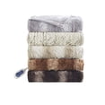 thumbnail image 4 of Beautyrest Zuri Oversized Faux Fur Heated Throw with Auto Shutoff, 50X70 Inches Snow Leopard, 4 of 4