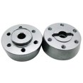 thumbnail image 1 of ZheElen 2pack/lot Aluminium Roue avant Moyeu Adaptateur pour Axial Rock Racer AX90026 AX31010 Crawler Désert Buggy Titane, 1 of 6