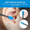 thumbnail image 2 of Silicone Double Head Earwax Remover Ear Pick Brush Cleaning Tools X7A5, 2 of 9