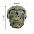 thumbnail image 3 of Clearance! 2pc Motorcycle Shield Windproof Riding Glasses Skiing Goggles Outdoor Goggles Today Show Deals Return Pallet #86, 3 of 5