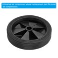 thumbnail image 4 of Unique Bargains 5.8' 2 Pack Universal Air Compressor Wheel with 0.6' Dia. Hole, 4 of 5