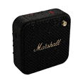 thumbnail image 2 of Open Box - Marshall Willen Portable Bluetooth Speaker - Waterproof IP67, Black/Brass, Bluetooth 5.1, 2 of 5