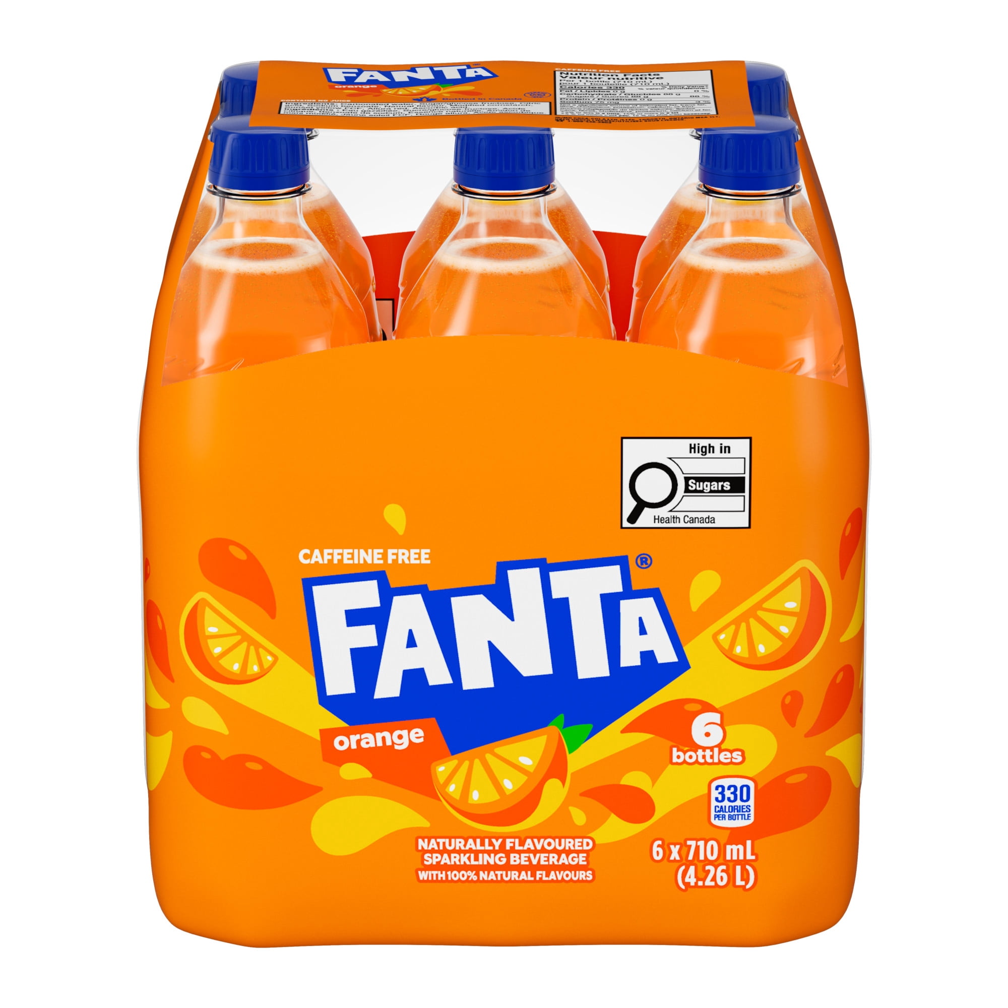 Fanta Sparkling Beverage, Orange Soda