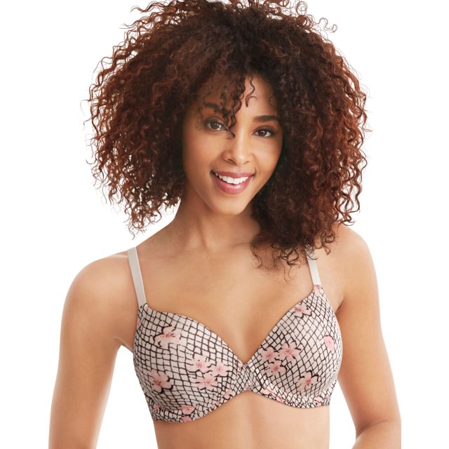 Maidenform Womens One Fabulous Fit 2.0 Tailored Demi Underwire Bra, 36DD